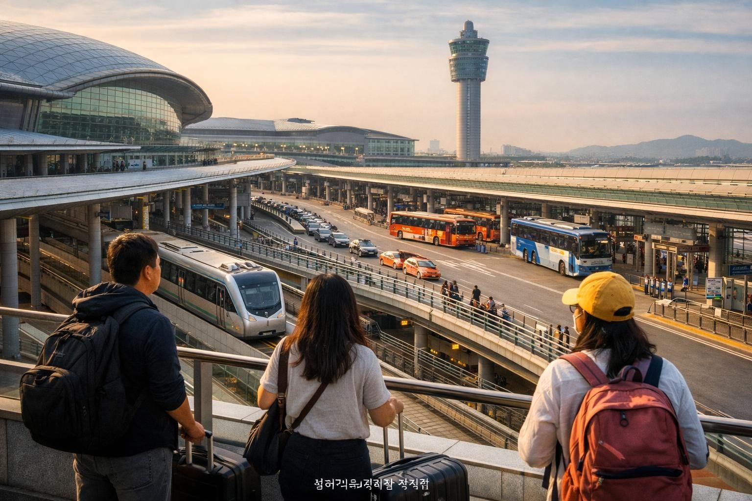Incheon Airport arrival transport choices