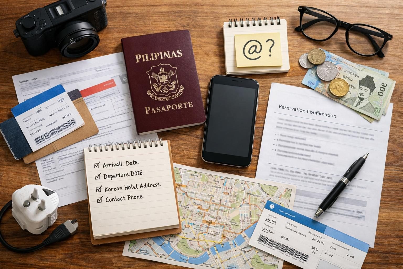 Philippine passport and Korea travel planning