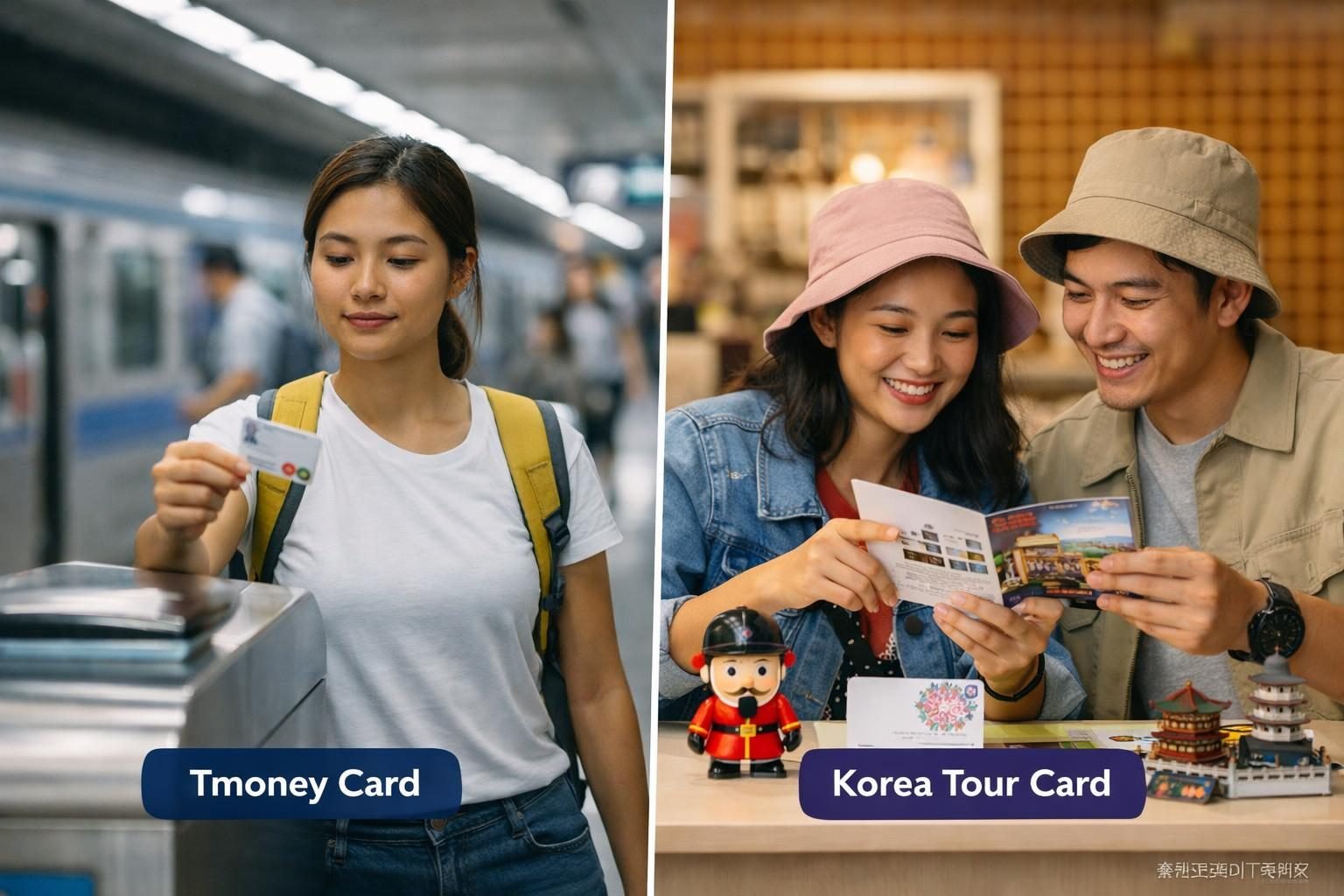 Reloading and tapping a Tmoney card