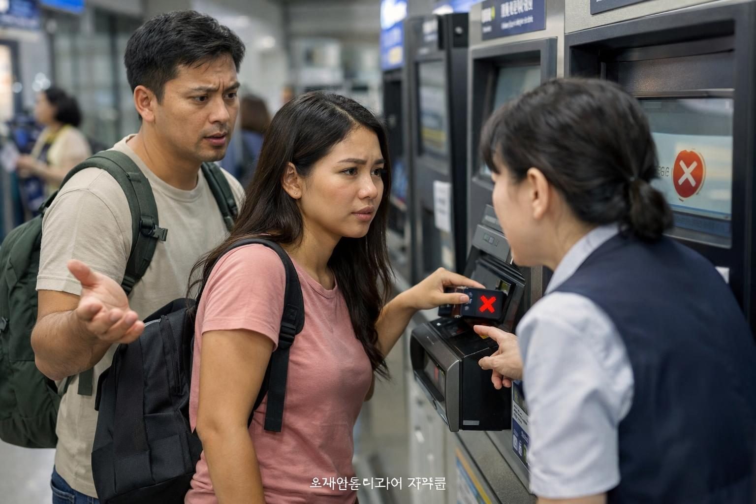 Airport arrival transport card planning