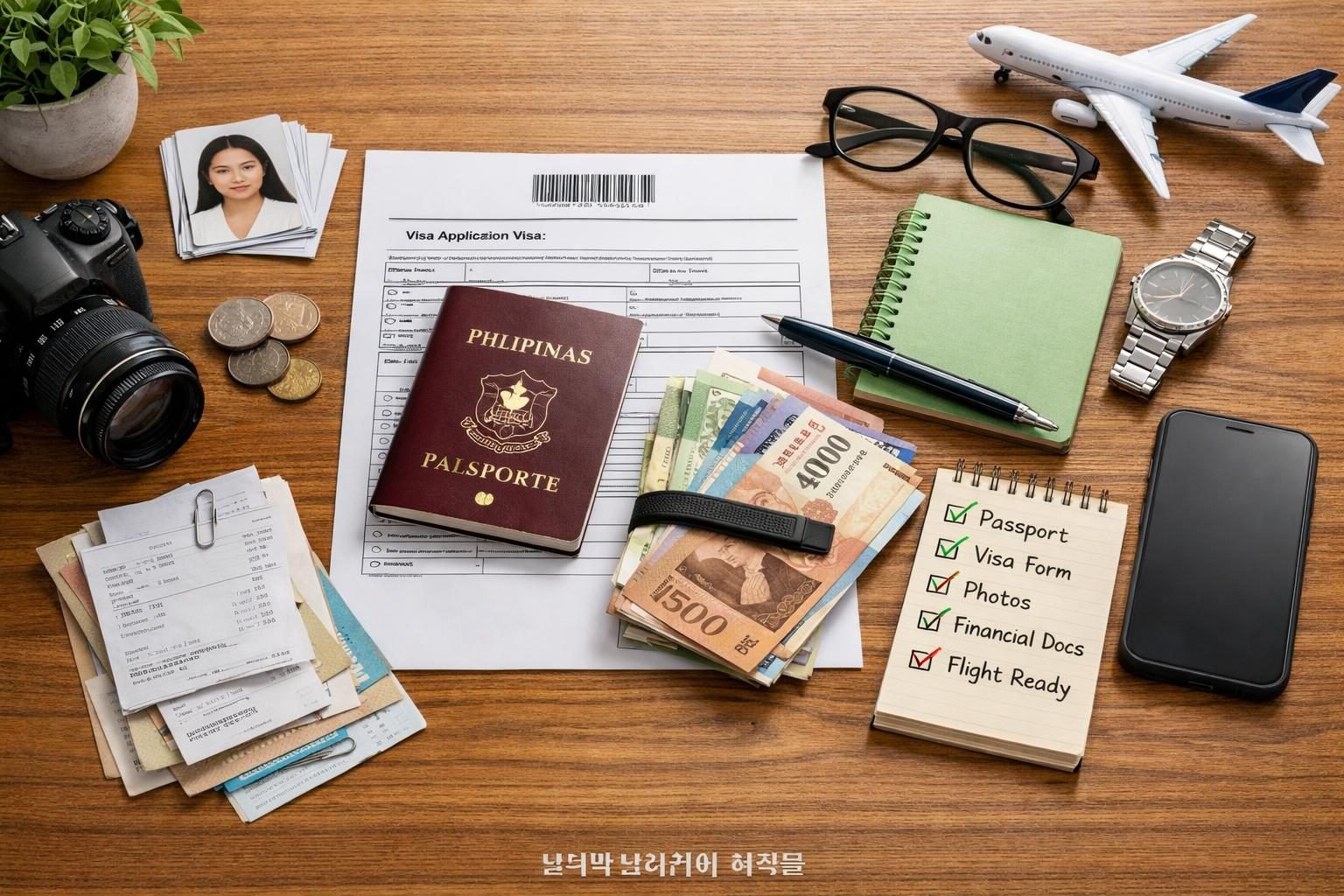 Filipino applicant checking Korea Embassy and KVAC instructions